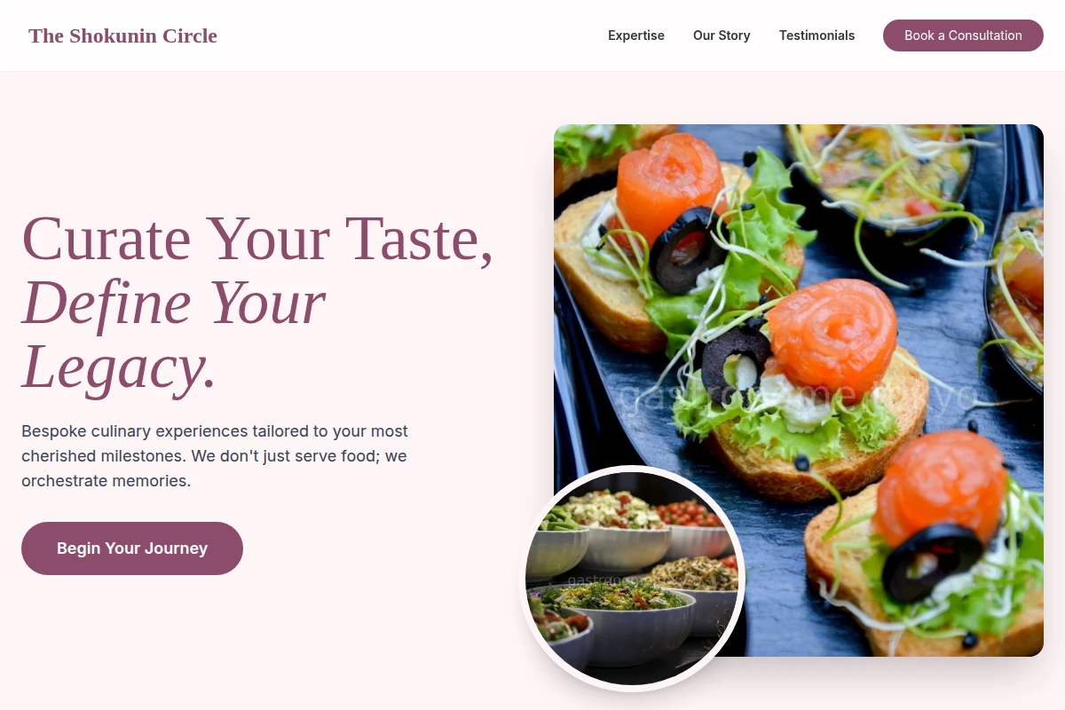 Bespoke Catering