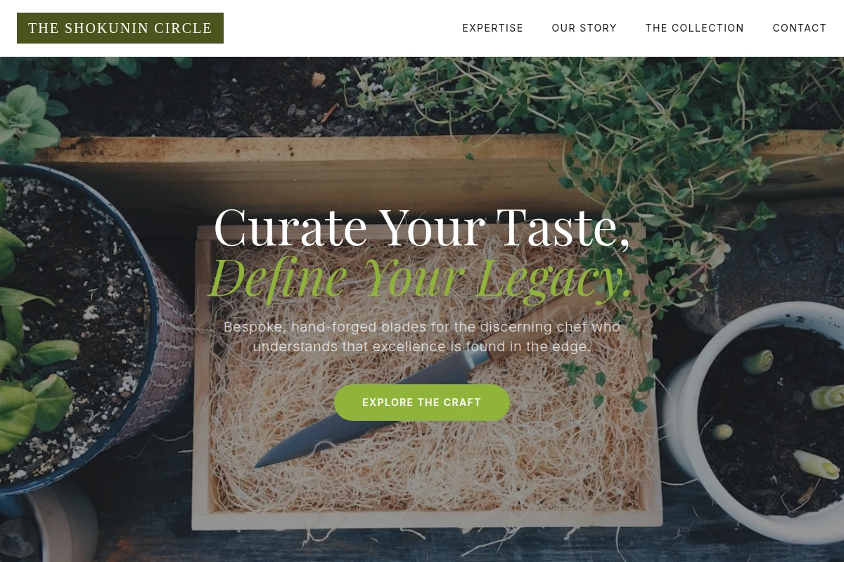 Curated Chef Knife