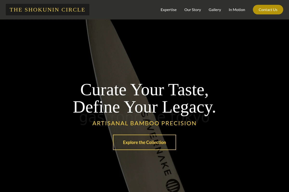 Bamboo Chef Knife
