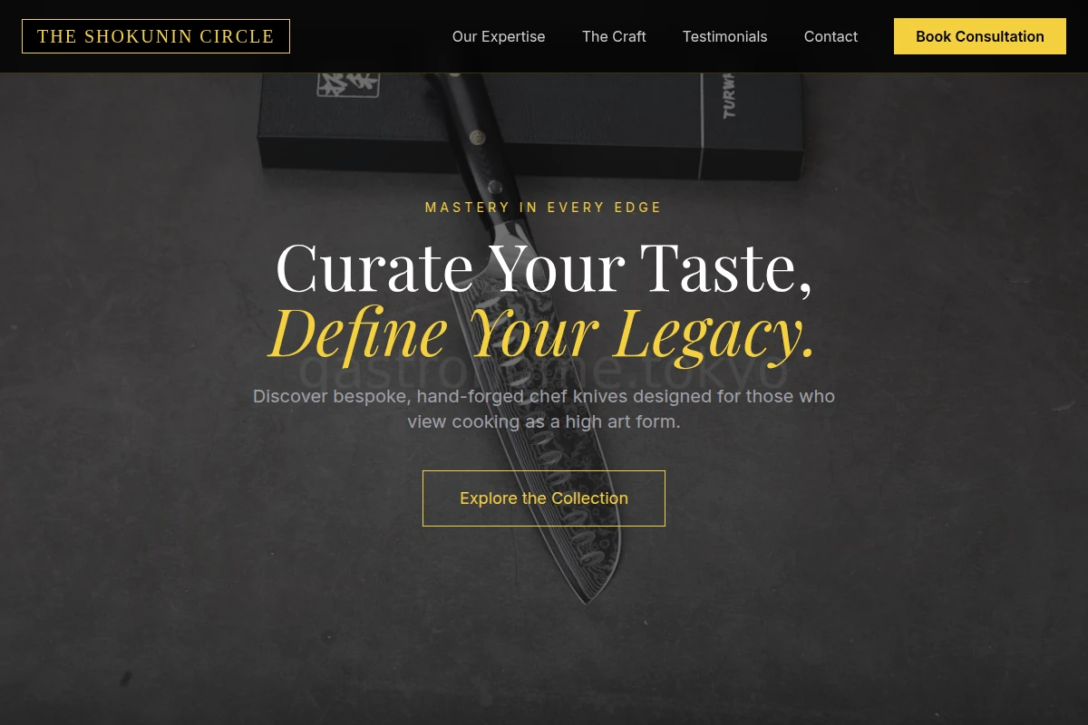 Reserve Chef Knife
