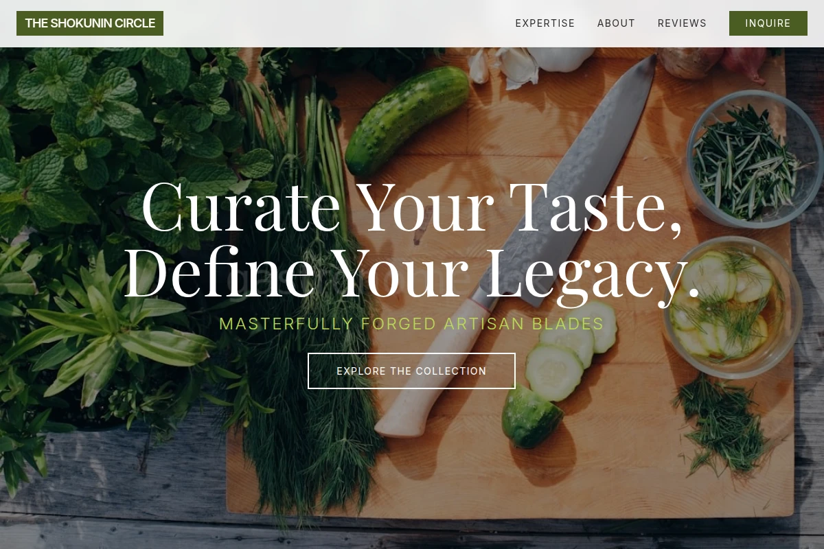 Atelier Chef Knife