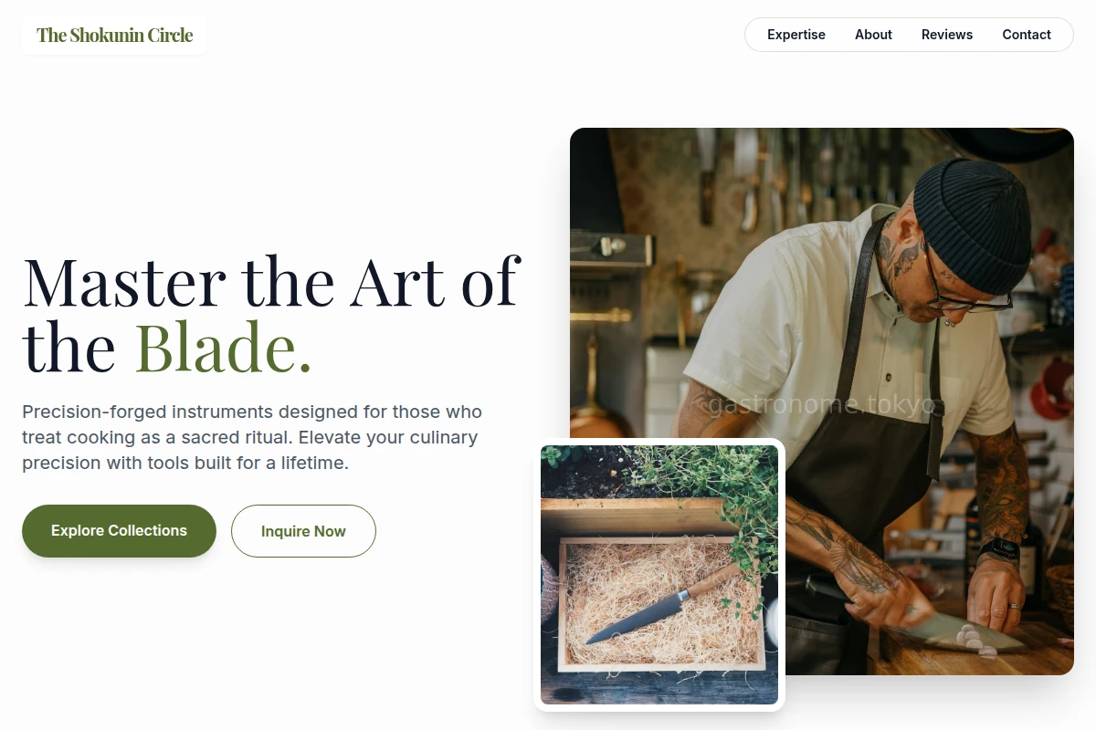 Curated Chef Knife