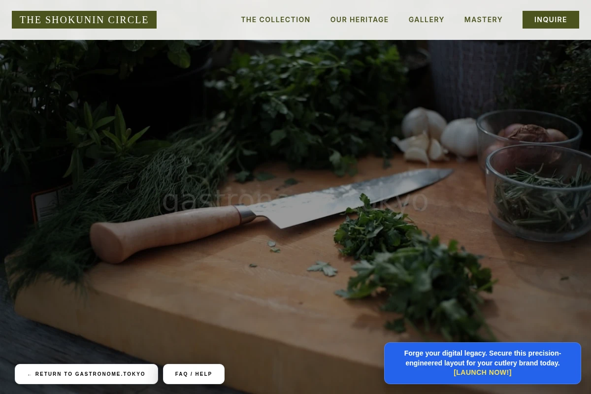 Minimalist Chef Knife