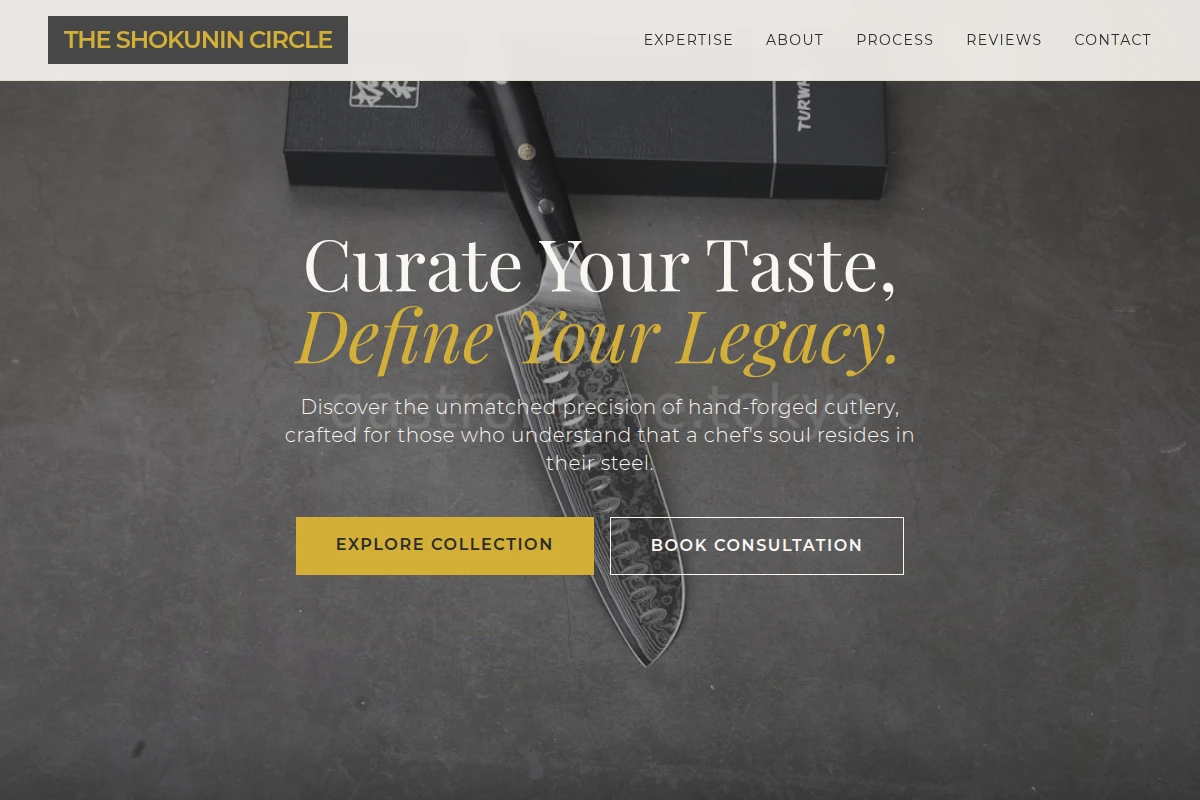 Teahouse Chef Knife