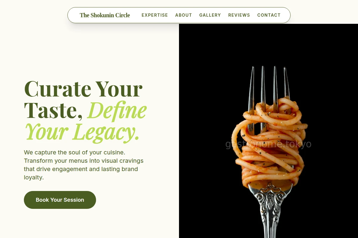 Balance Food Photography