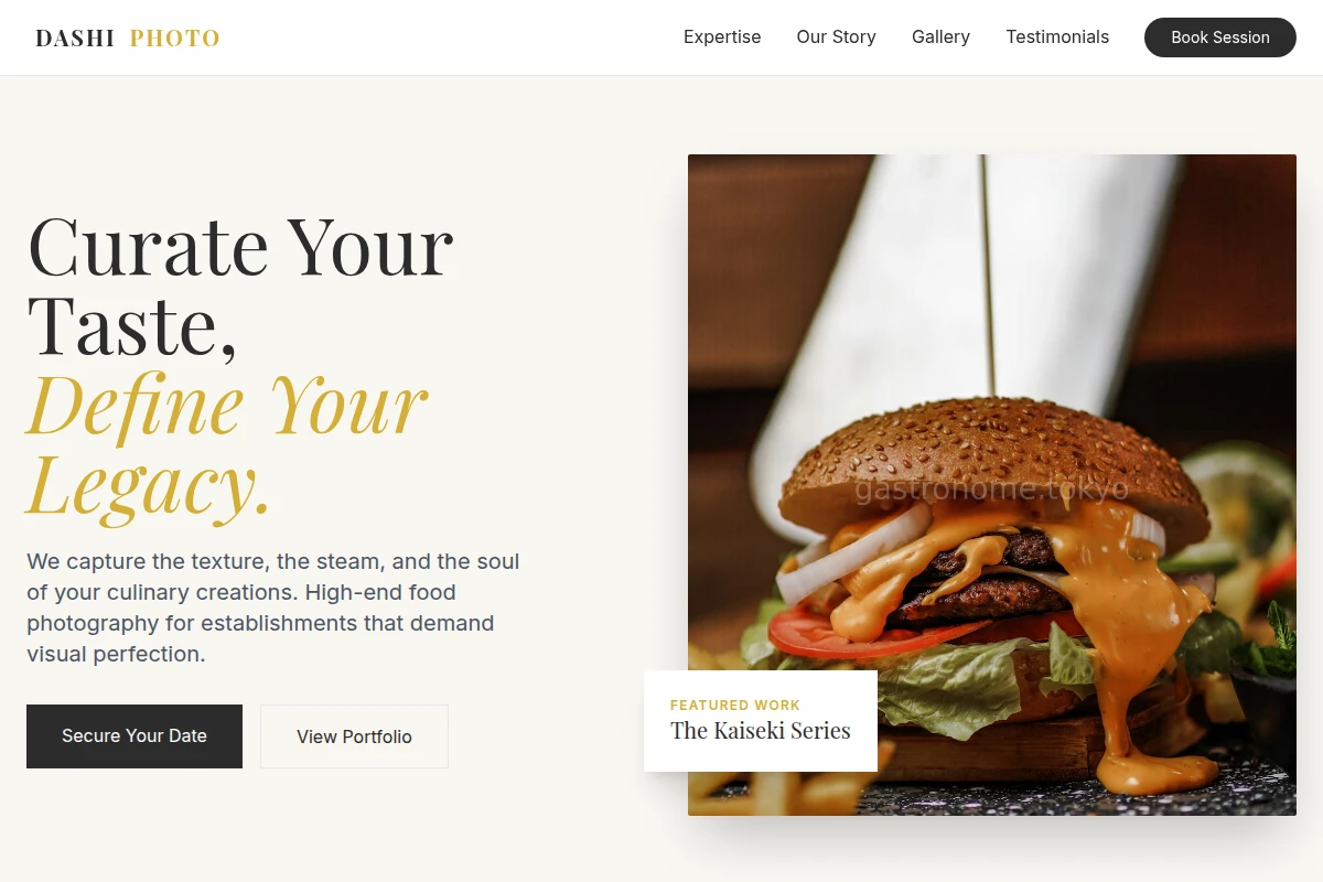 Dashi Food Photography