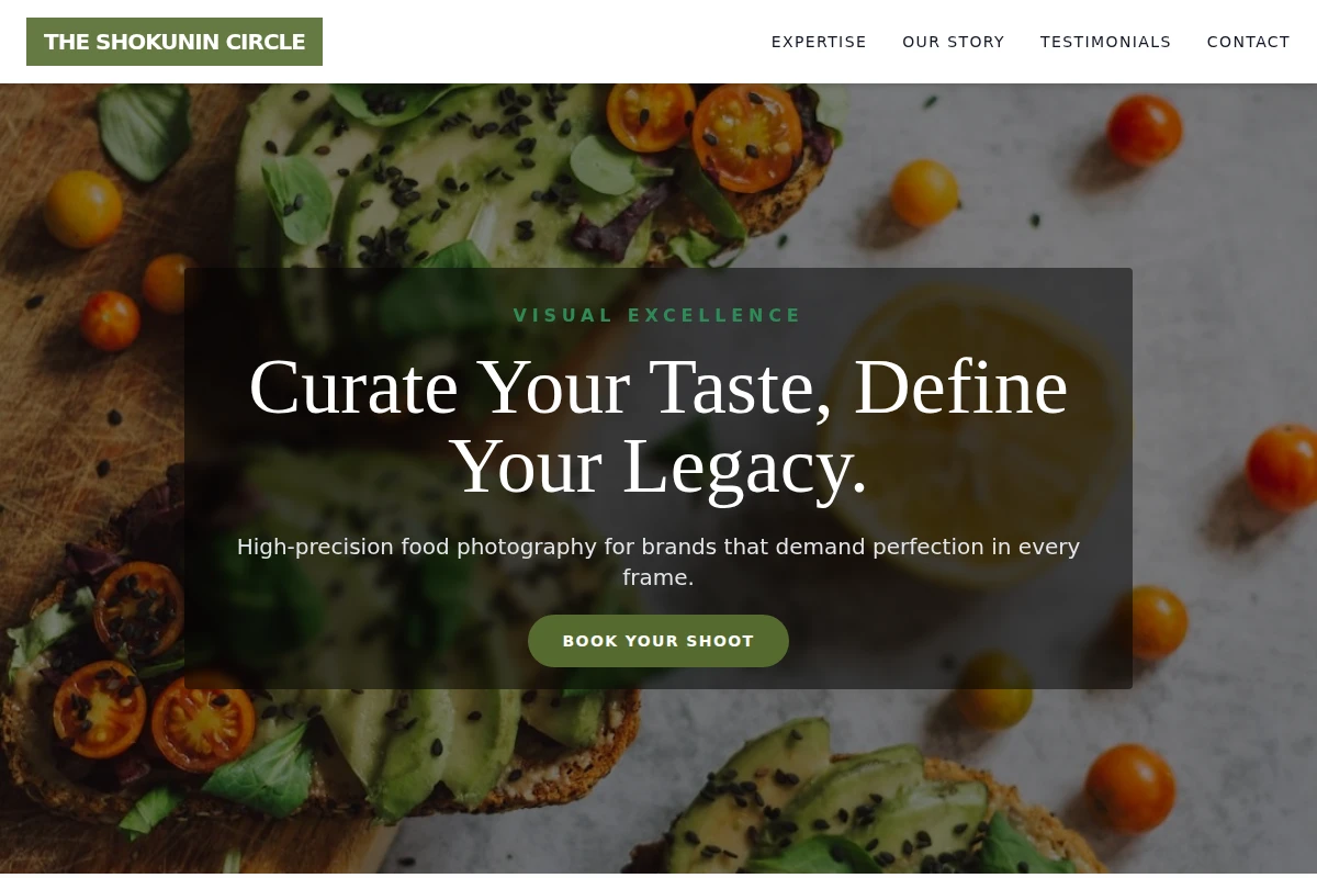 Precision Food Photography