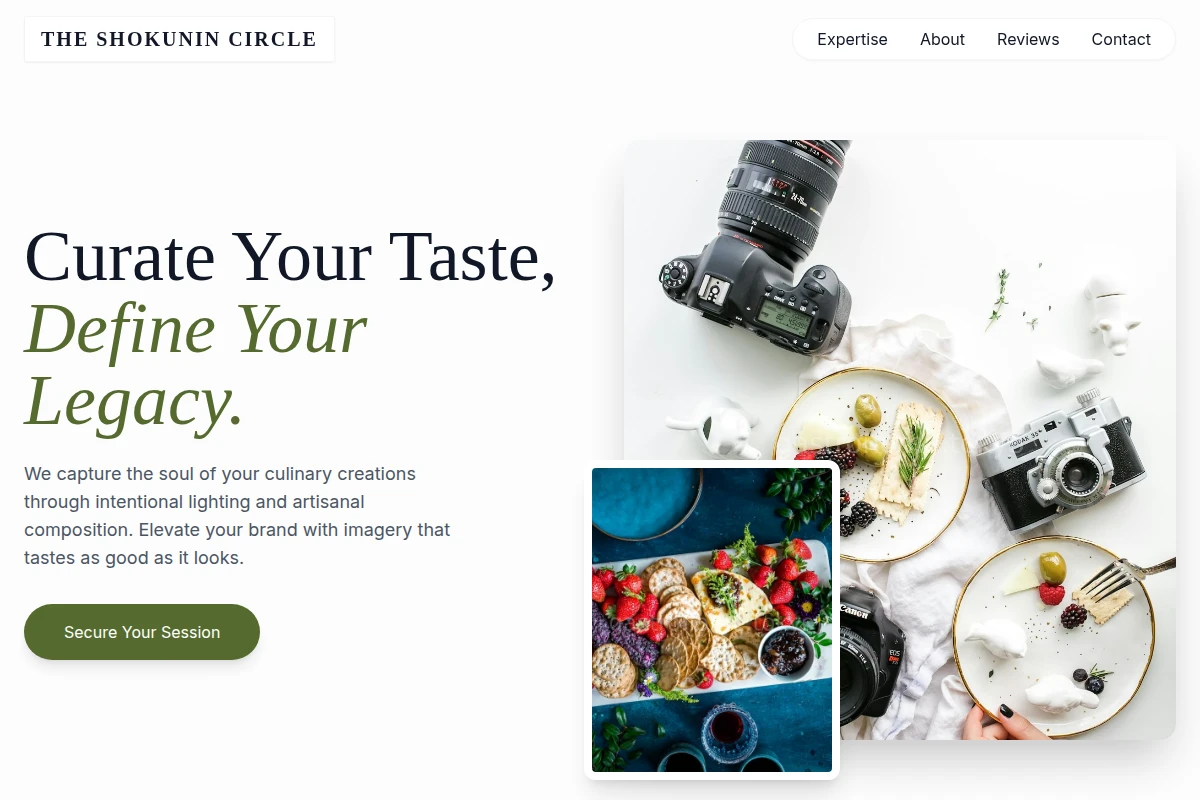 Artisan Food Photography
