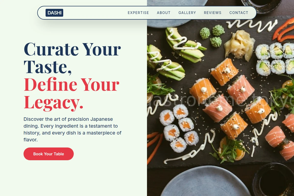 Dashi Japanese Food