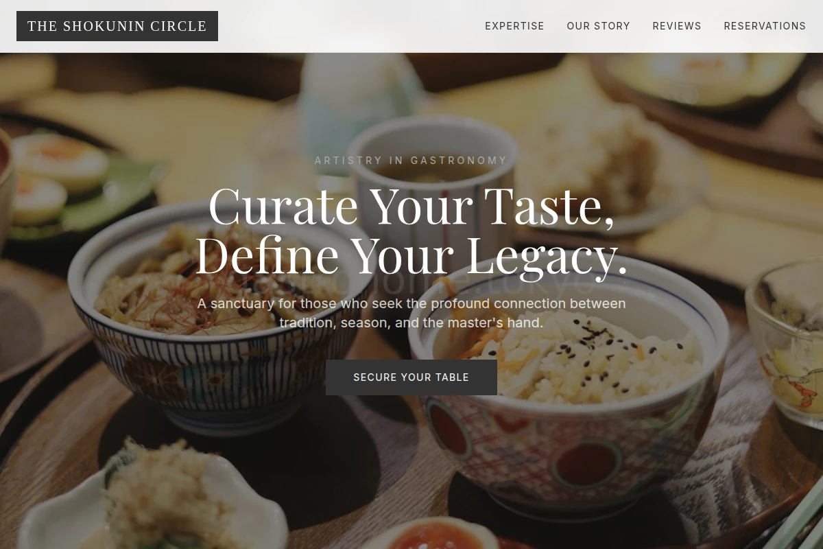 Atelier Japanese Food