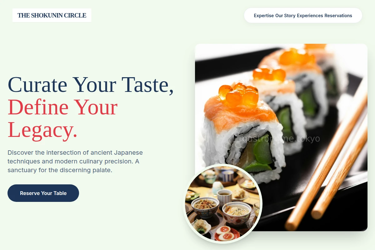 Balance Japanese Food
