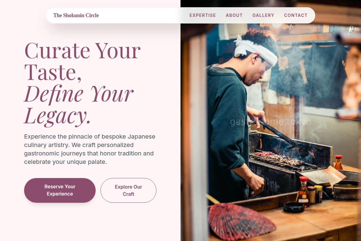 Bespoke Japanese Food