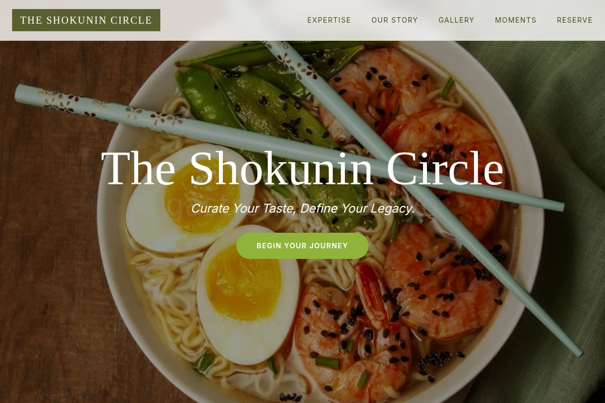 Shokunin Japanese Food