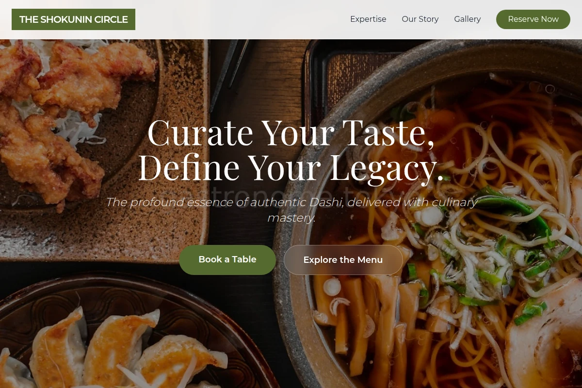 Dashi Japanese Food