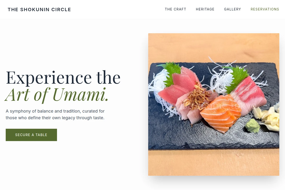 Balance Japanese Food