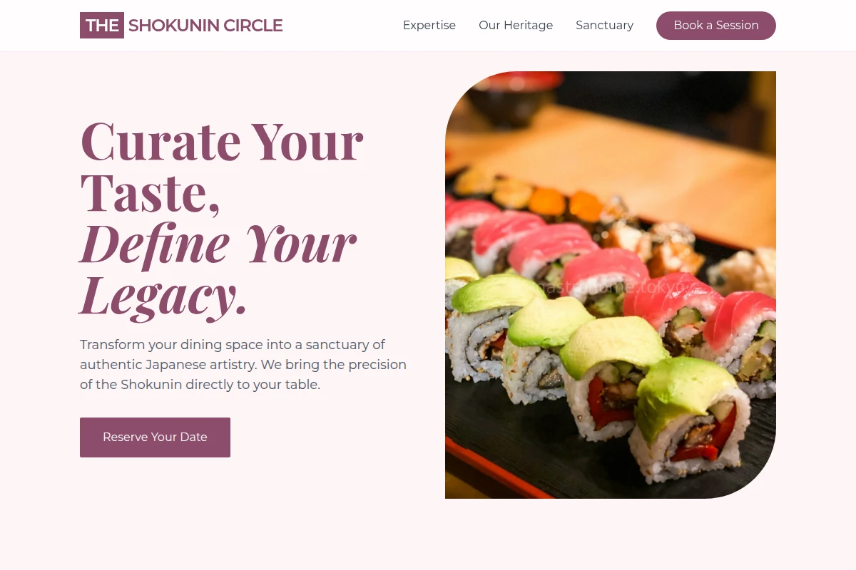 Private Japanese Food