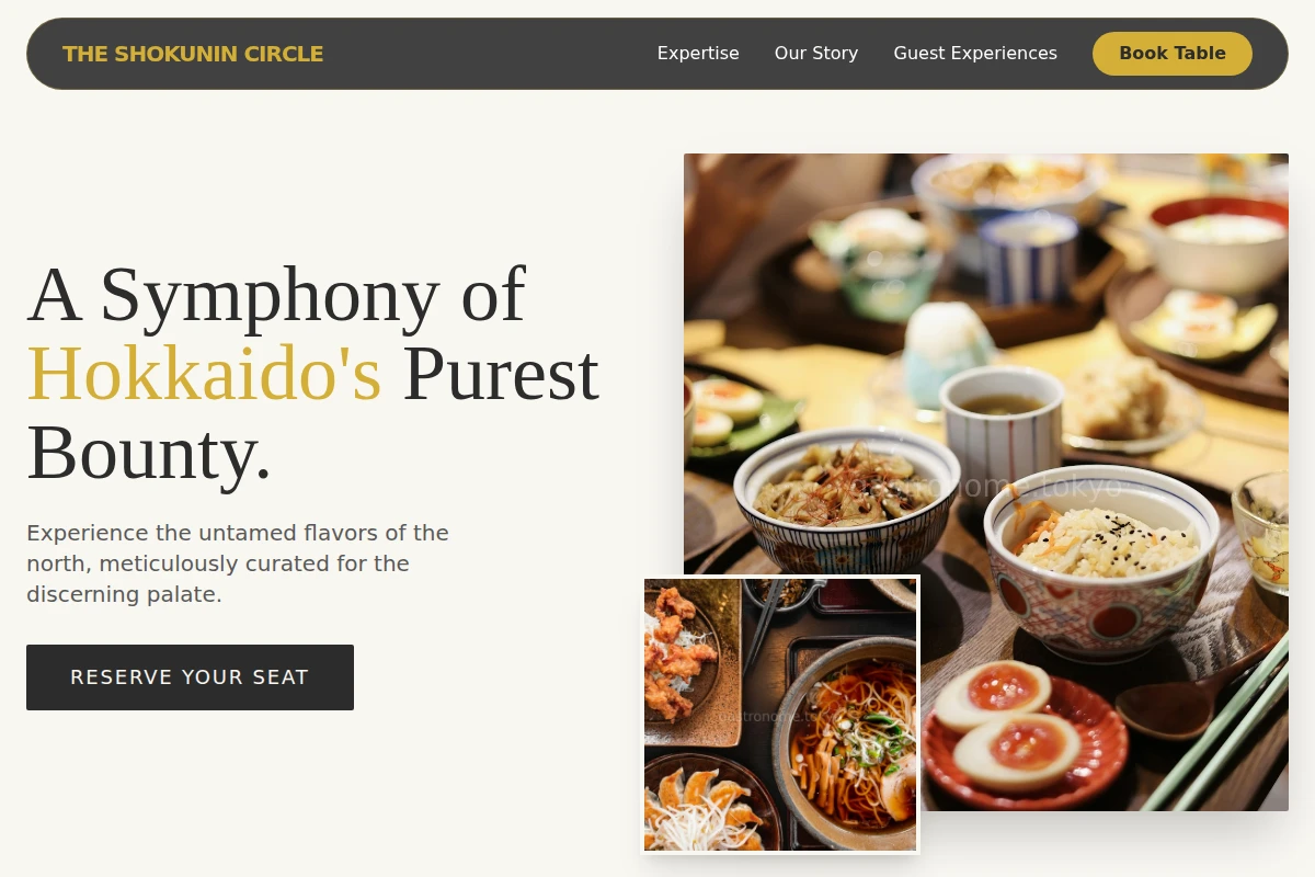Hokkaido Japanese Food