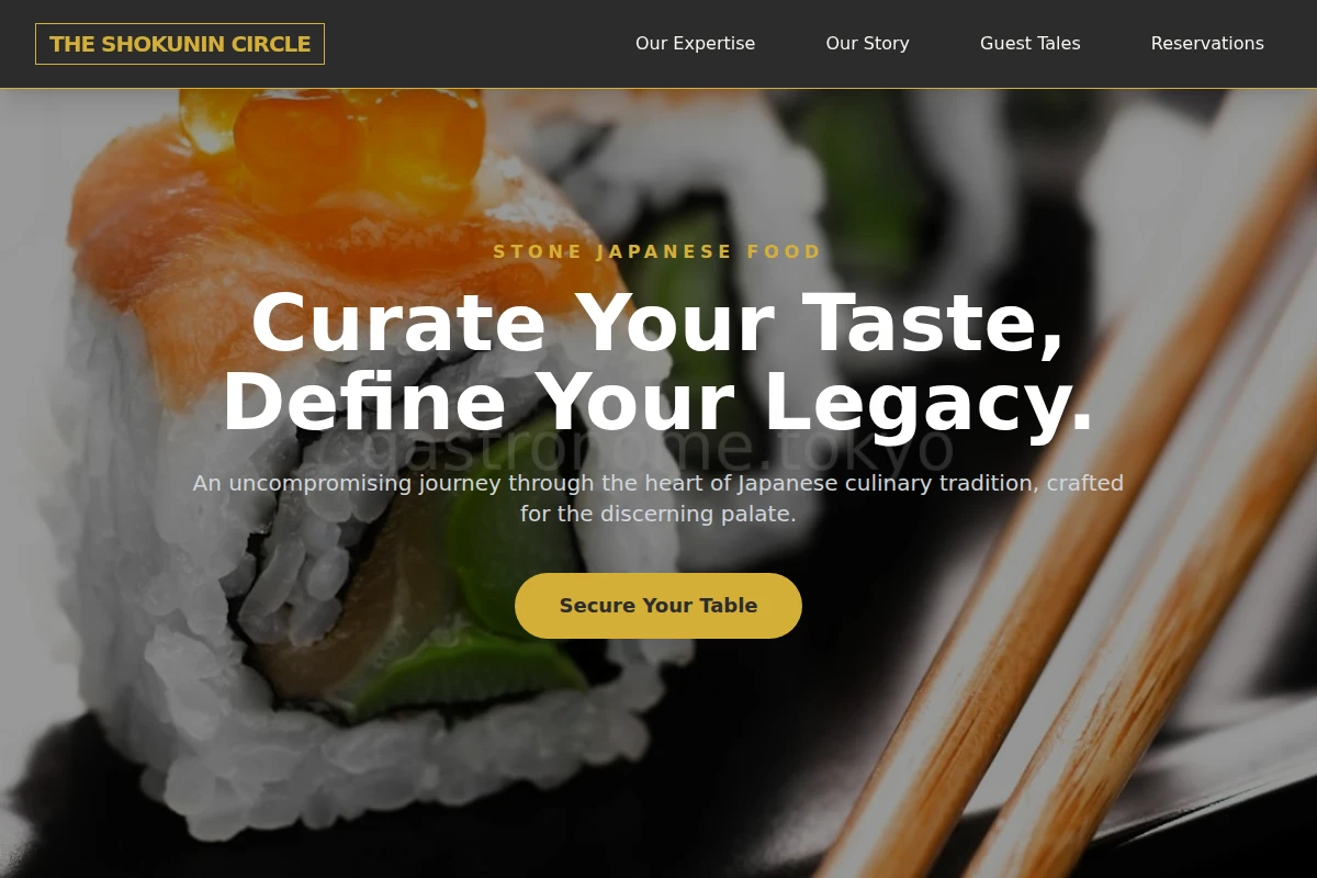 Stone Japanese Food