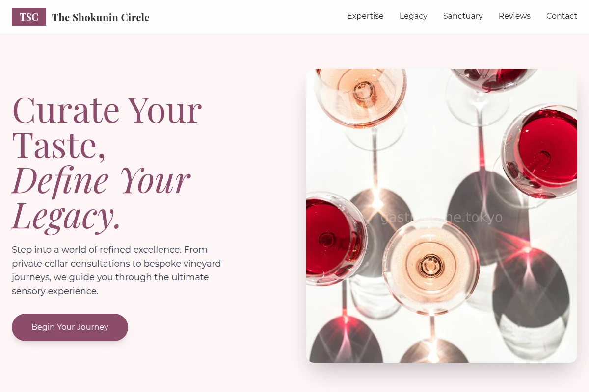 Atelier Wine Tasting