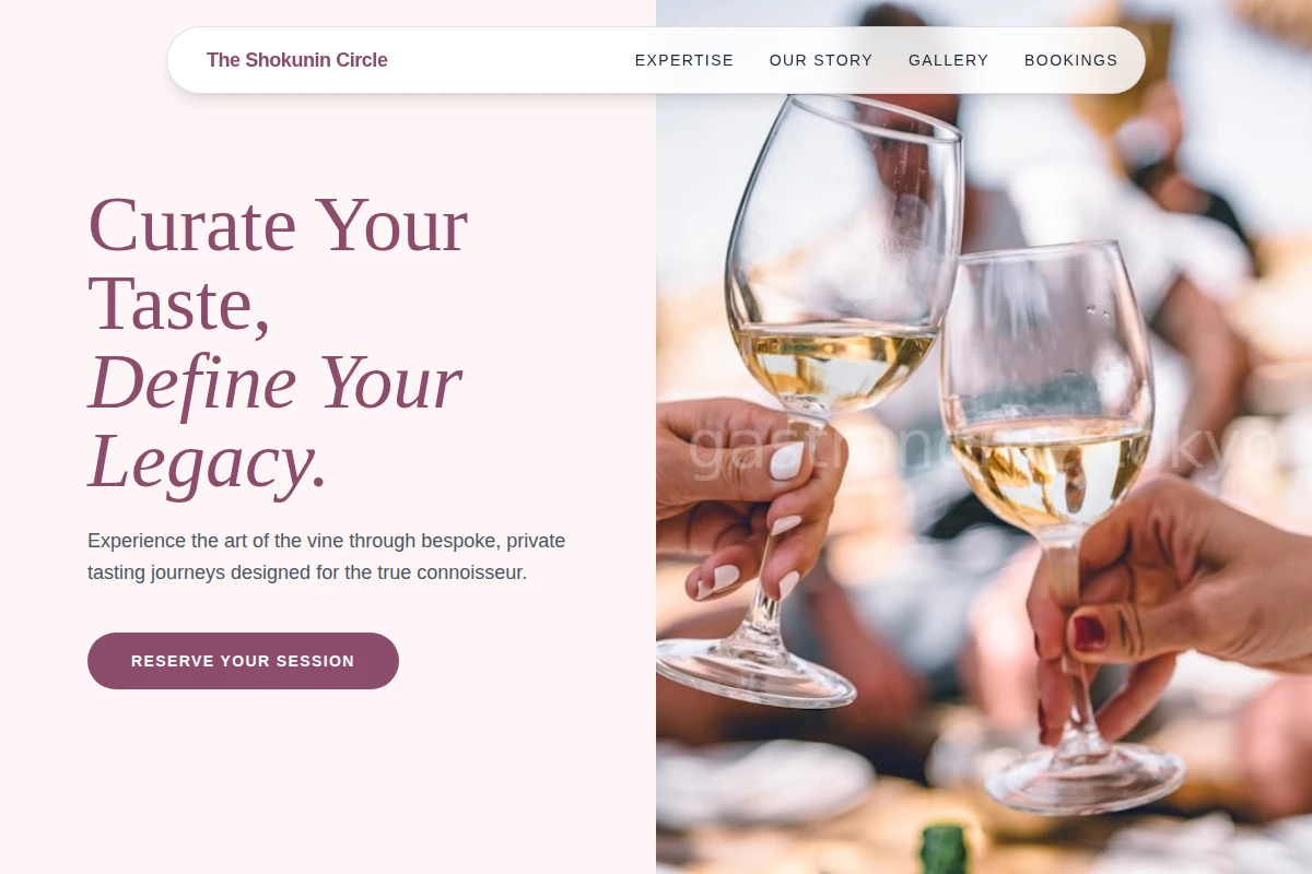 Bespoke Wine Tasting