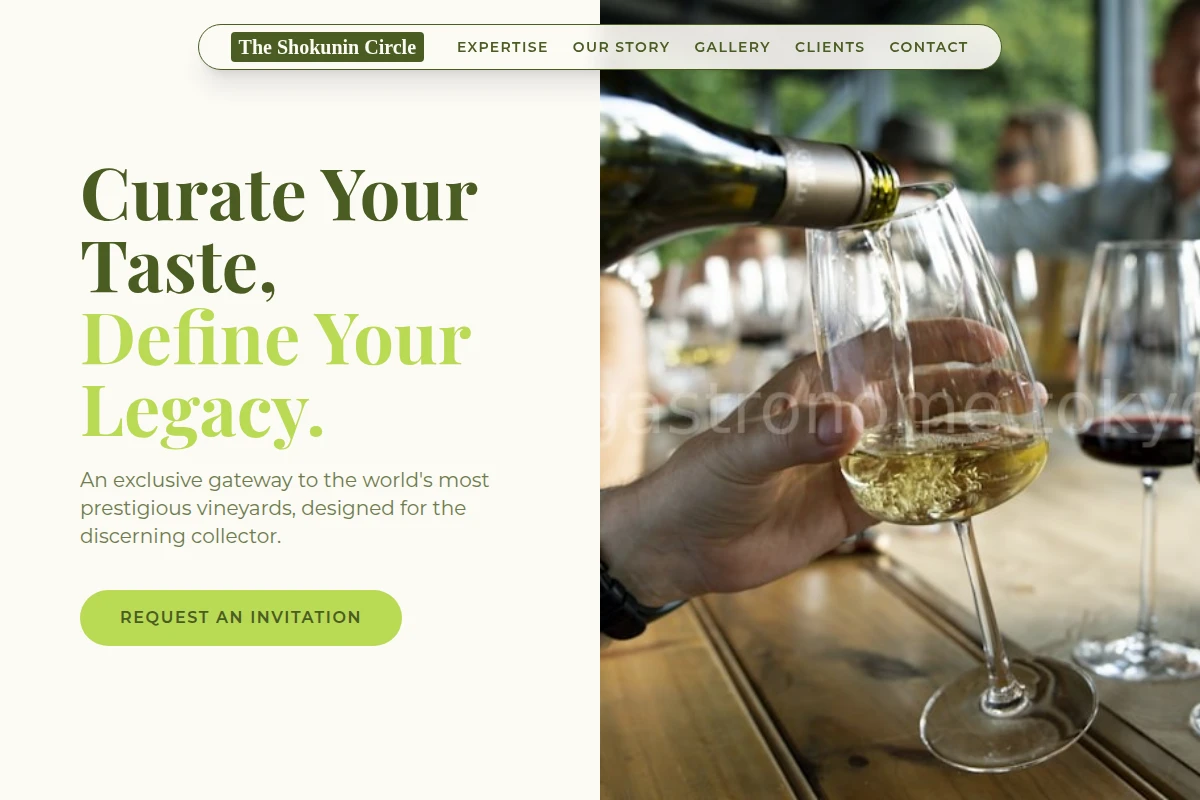 Cutting-Edge Wine Tasting