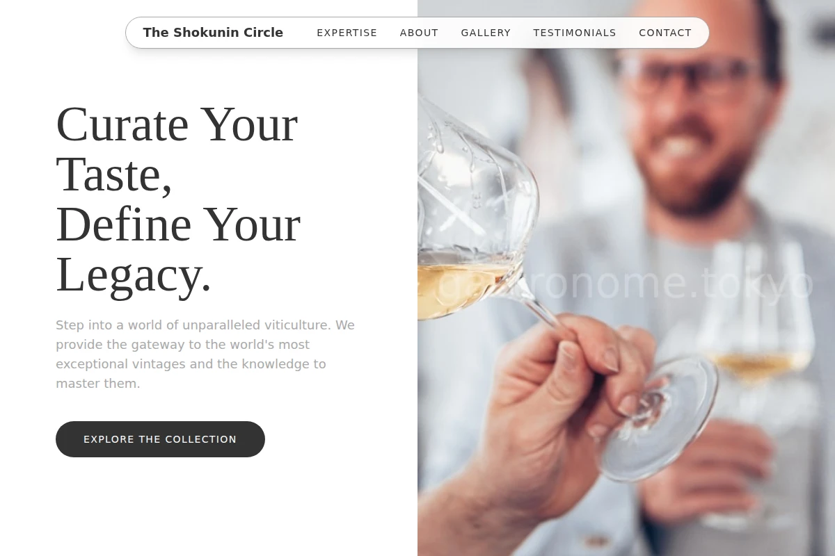 Cutting-Edge Wine Tasting