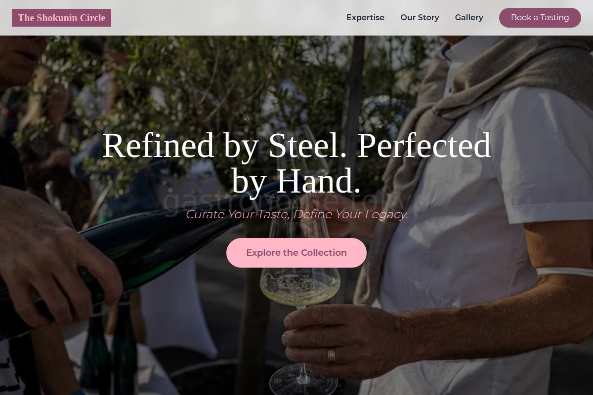 Steel Wine Tasting