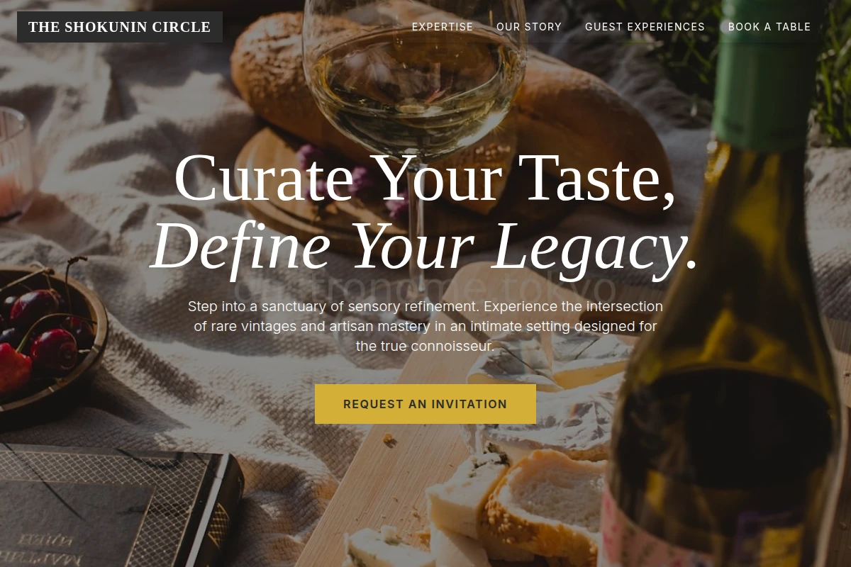 Artisan Wine Tasting
