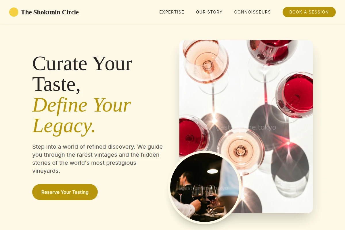 Bespoke Wine Tasting