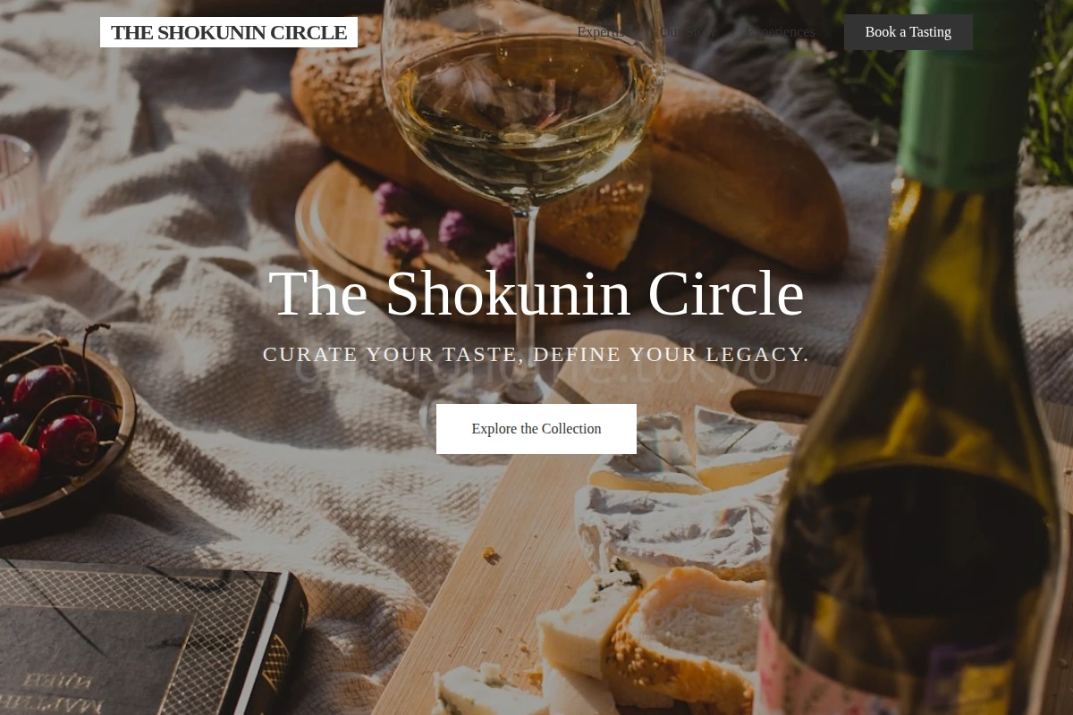 Bamboo Wine Tasting